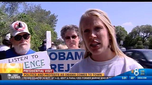 KXL Protest, Obama San Diego Fundraiser 5/8/14 смотреть онлайн
