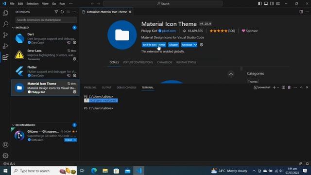 Install FLUTTER with VS CODE - Windows 10/11 смотреть онлайн