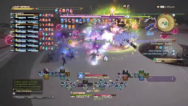 FFXIV NiER RAID - The Puppets Bunker смотреть онлайн