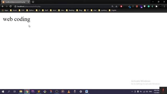 6 - Echo - Complete PHP Course mp4 смотреть онлайн