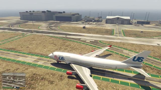 Играем в GTA 5: Угон самолета смотреть онлайн