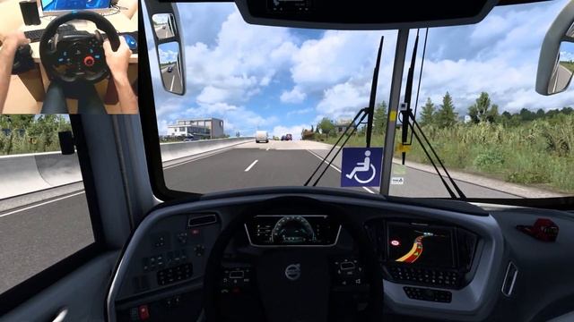 Relaxing Bus Ride Through Albania | Euro Truck Simulator 2 | Logitech G29 Gameplay смотреть онлайн