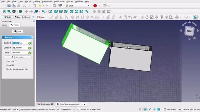 FreeCAD: Easily rotate / pivot body around any axis with mouse. Part / Part Design Beginners Help смотреть онлайн