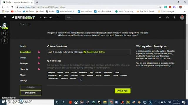 How To Upload A Game To Gamejolt 2021 смотреть онлайн