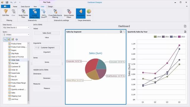 DevExpress Dashboards: Creating a Dashboard смотреть онлайн