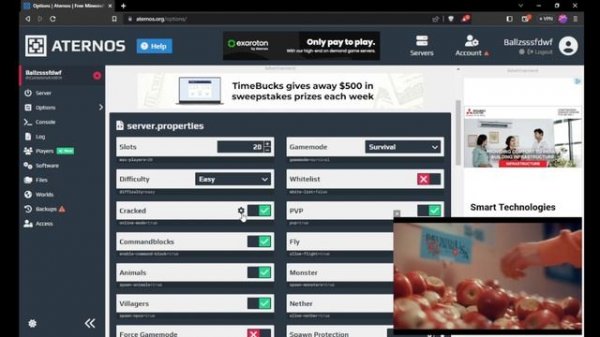 How to Make Your Aternos Server Cracked | Aternos Guide