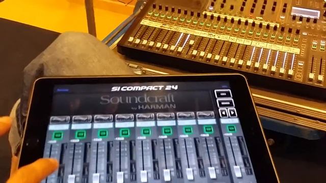 New router for remote mixing of Soundcraft SI Compact 24 смотреть онлайн