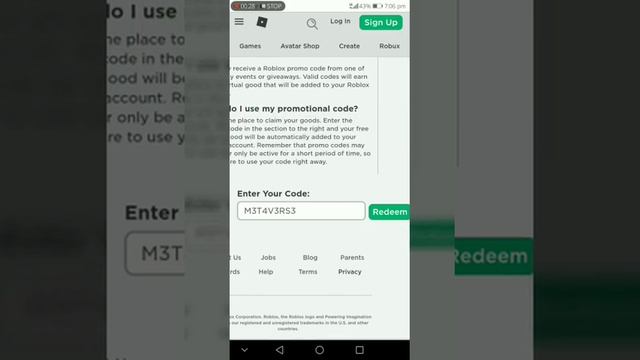 HOW TO GET 400 ROBUX FROM THE BLOXY AWARDS [ROBLOX] смотреть онлайн