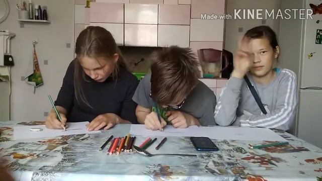 Кто хуже нарисует тот это и съест ЧЕЛЕНДЖ!!! смотреть онлайн