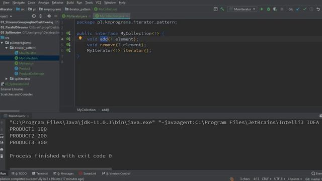 Java - 5 - Wzorzec iterator смотреть онлайн