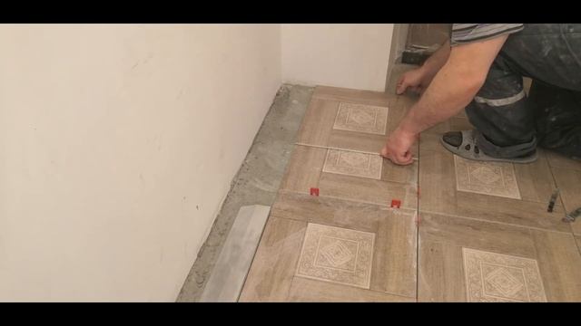 Укладка плитки на пол в коридоре Закончили наш плиточный сериал Урааа!!! смотреть онлайн