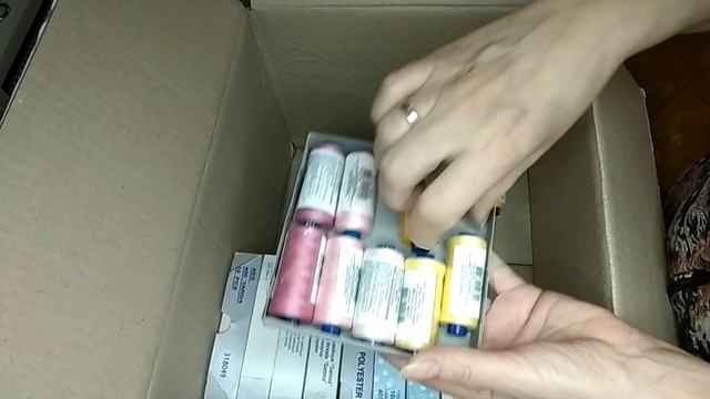 #лоскутноешитьё
Швейные нитки из интернет магазина "Лелека". Хомячье счастье. смотреть онлайн