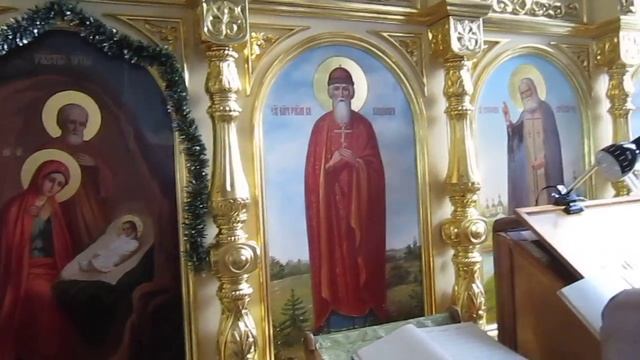 Служба в храме Рождества Христова с. Лашма смотреть онлайн