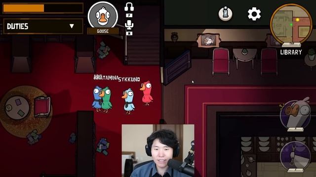 Among Us is back except we're ducks... смотреть онлайн