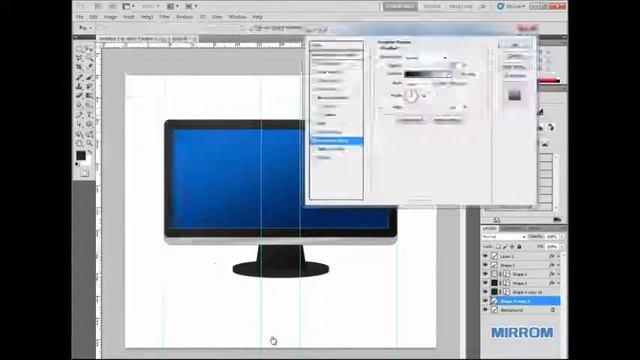 Speed Drawing In Photoshop - LCD Monitor смотреть онлайн