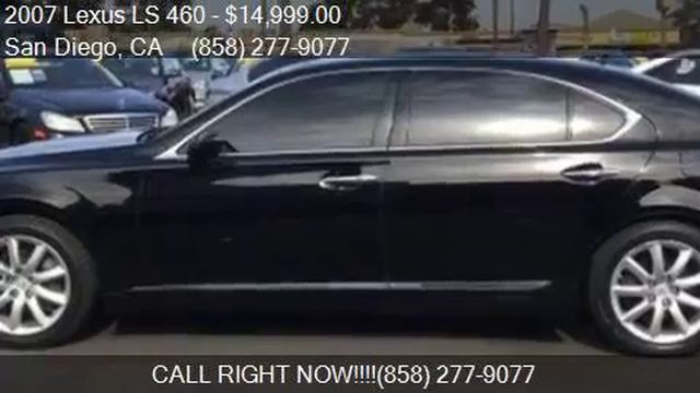 2007 Lexus LS 460 L 4dr Sedan for sale in San Diego, CA 9211 смотреть онлайн