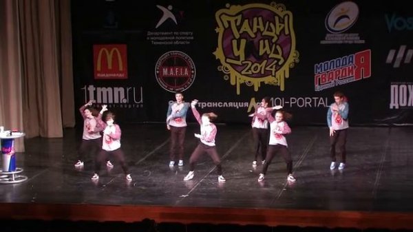 ТАНЦЫ УЛИЦ 2014 | Red Rabbits г.ЕКБ | Varsity