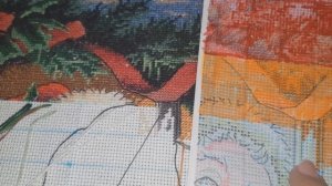 Метод парковки. Ленивая парковка. Вышивка крестиком