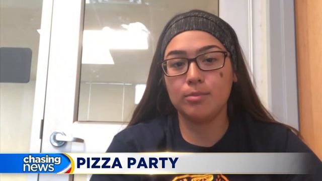 Teen celebrates HS graduation with pizza party for homeless смотреть онлайн