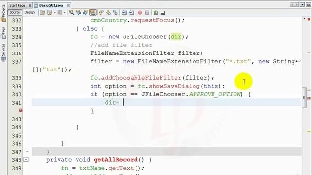Java Swing Basic GUI Project-part 03 смотреть онлайн
