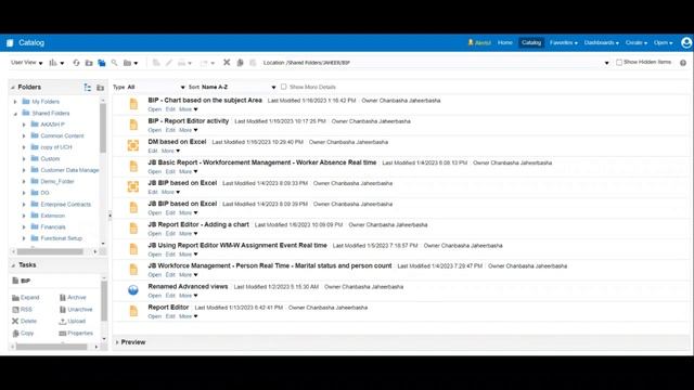 Part 9 - BIP Report based on Data Model sourcing from Excel sheet - Oracle Business Intelligence смотреть онлайн