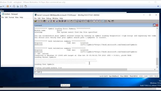 Windows Kernel Debugging with windbg - !thread смотреть онлайн