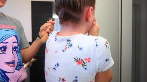 СБРИЛА волосы сама Дома/ Что СКАЗАЛИ Друзья /Сестрички.life