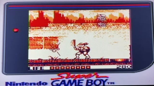 Teenage Mutant Ninja Turtles- Fall of the Foot Clan- Gameboy смотреть онлайн