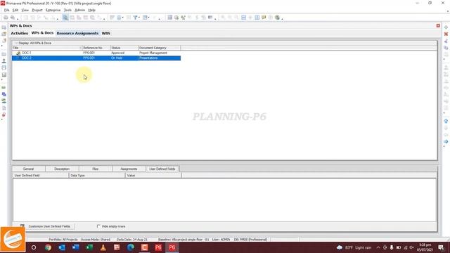 How to Assign and Upload Work Products and Documents in primavera p6 | WPs and Doc in P6 | Primaver смотреть онлайн