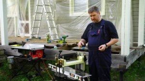 рейсмус JET JWP-12, установка и регулировка ножей, регулировка столов