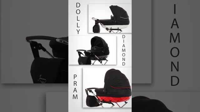 Коляска для кукол от JUNAMA DIAMOND DOLLY PRAM смотреть онлайн