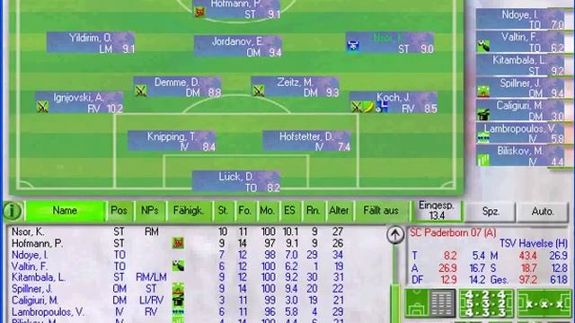 Let's Play Anstoss 3 #133 -  Saison 19/20, 18. Spieltag: Wacker Burghausen [Gameplay]