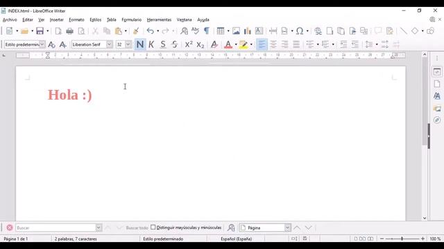 Como crear una página web con Libre Office смотреть онлайн