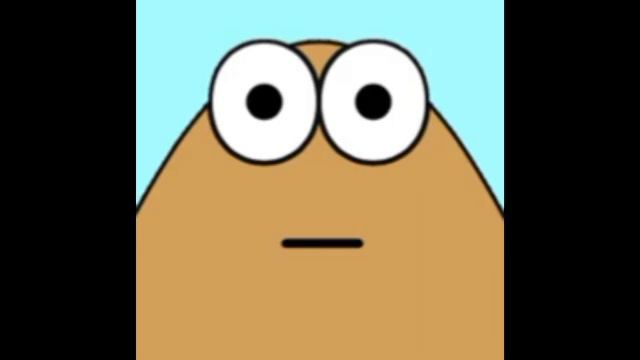 тупые лица Pou (шаблон для мемов) смотреть онлайн