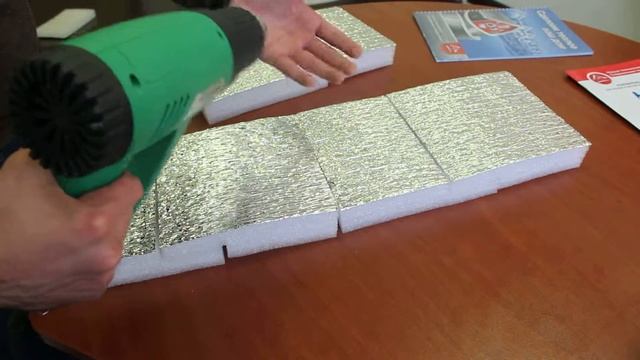 Сварка замка утеплителя Тепофол® смотреть онлайн