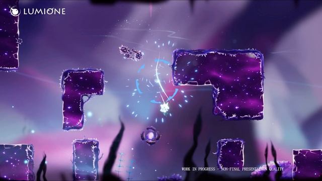 Platform jumping game "Lumione" officially released on October 13th смотреть онлайн