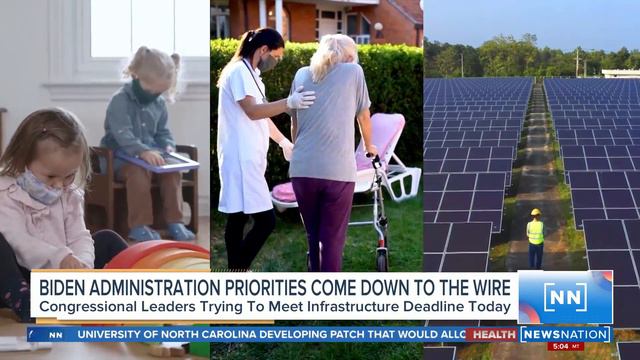 Congressional leaders work to meet infrastructure deadline смотреть онлайн