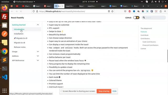 React Tutorial in Hindi #56 How to Add Toast Notifications Using React Toastify смотреть онлайн