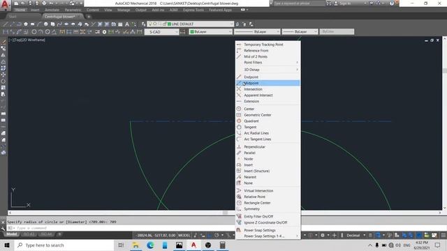 Blower Drawing AutoCAD | Engineering Drawing| Industrial fan смотреть онлайн