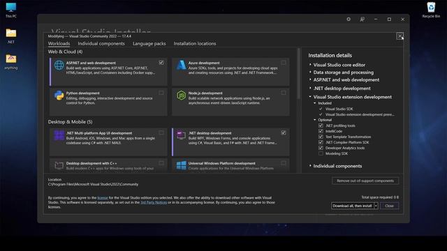 001-Dars | Visual studio o'rnatish | .NET(C#) смотреть онлайн