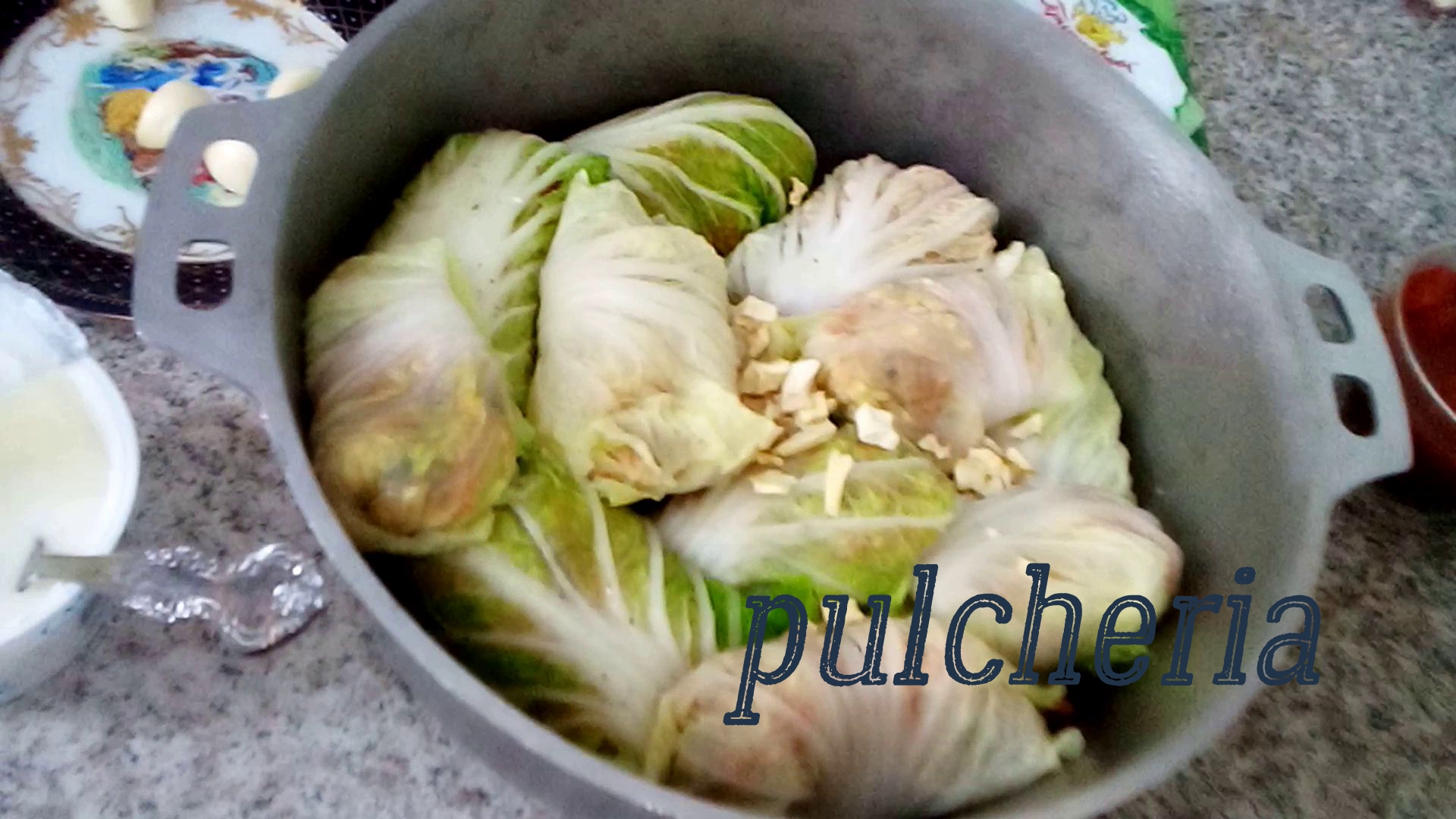 Голубцы с лососем (красной рыбой). Быстро, легко, вкусно.