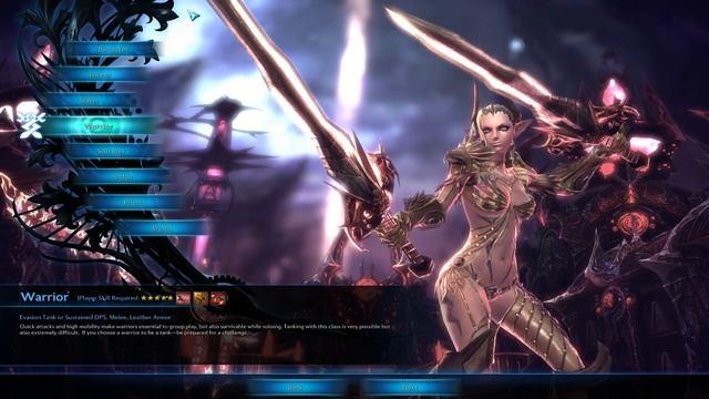 Tera online выбор класса (специализации) смотреть онлайн