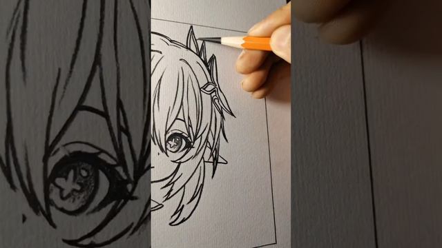 Today let’s draw a Nahida #nahida #genshinimpact #anime #drawing #sketch #animeart #art смотреть онлайн