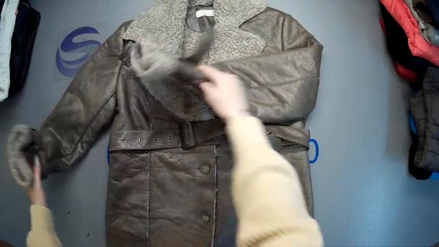 С 235. Уп № 64. (2023). Куртки м/ж - зима - крем+экстра. Англия.20 единиц. С/ст 1 147 рублей за ед