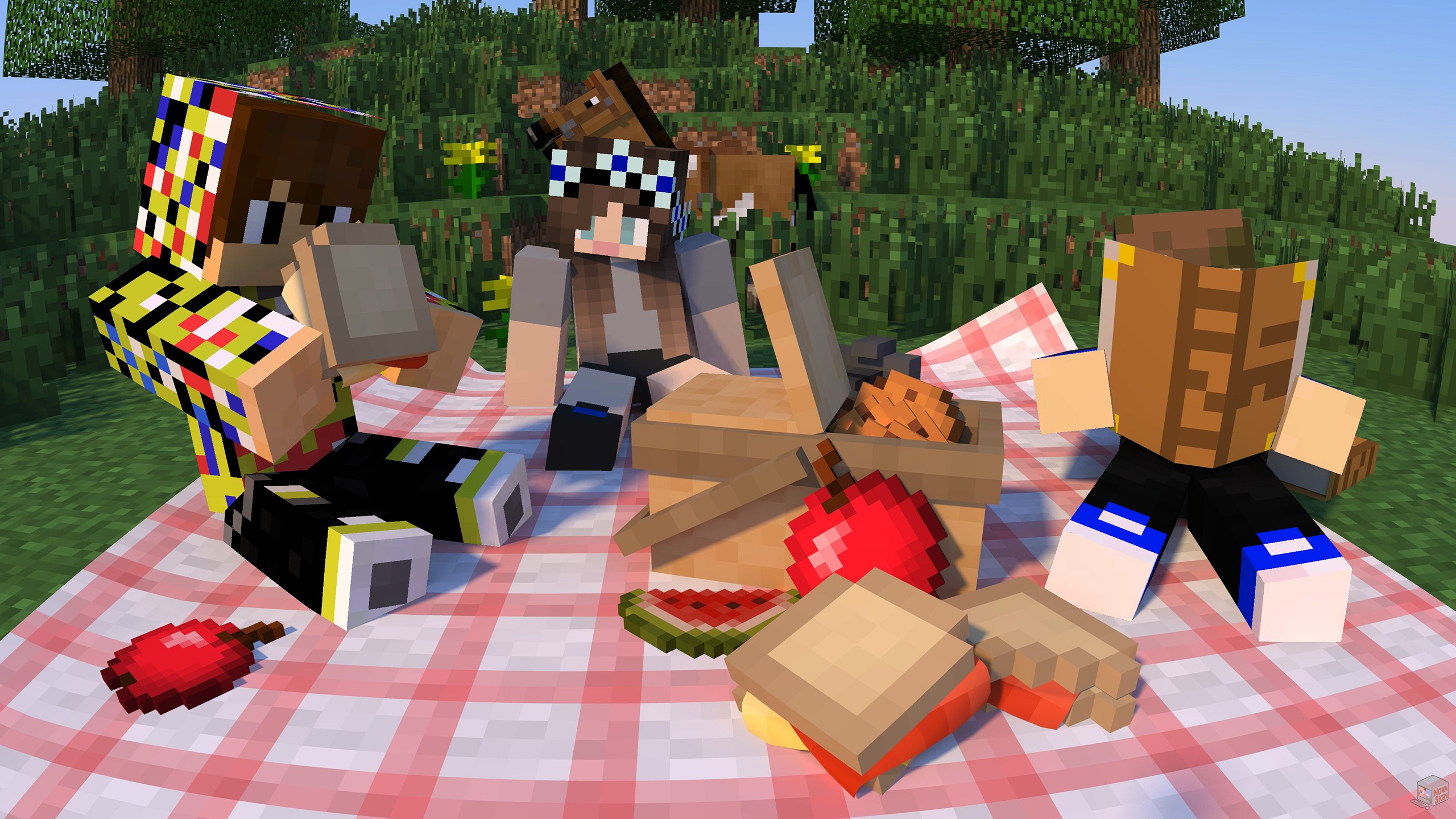 Я сходил в поход в майнкрафте смотреть онлайн