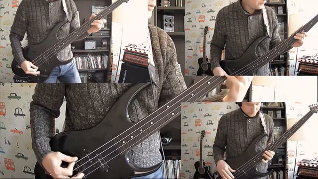 fretless grooves with chorus and octaver from the Boss GT6B смотреть онлайн