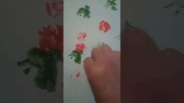 Нетрадиционное рисование. смотреть онлайн