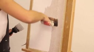 Мастер класс от VGT / ВГТ по нанесению краски фактурной. Эффект Травертин