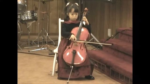 12/27/09 Lele played cello in church смотреть онлайн