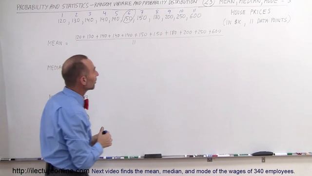 Prob & Stats - Random Variable & Prob Distribution (23 of 53) Mean, Median, Mode Ex. 3 смотреть онлайн